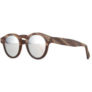 Illesteva Leonard I Sunglasses With Mirrored Lens